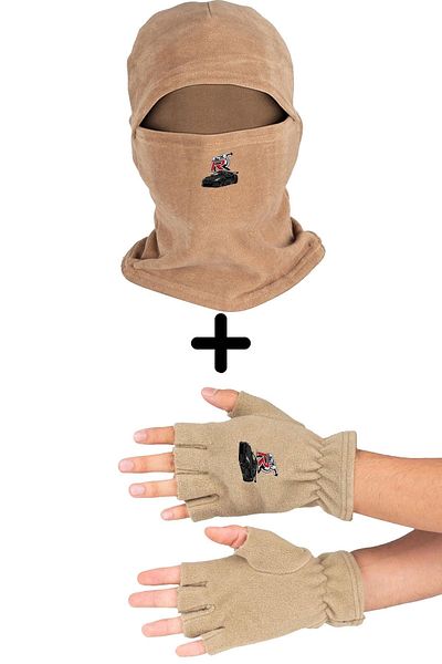 herotasarım Σετ γάντια Polar Cut - Gtr Balaclava BLL3463