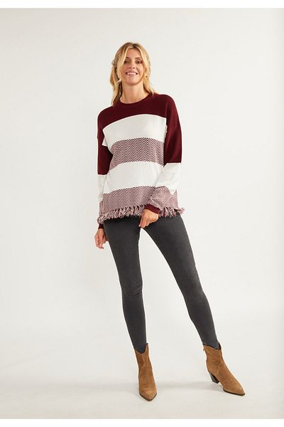 USHA FESTIVAL Oversize Strick Pullover carnea