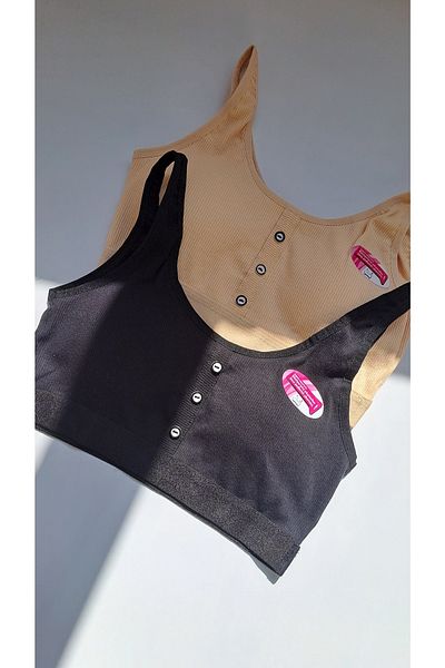 NARIYA Sutien confortabil, din bumbac, din bumbac pieptănat, pentru femei