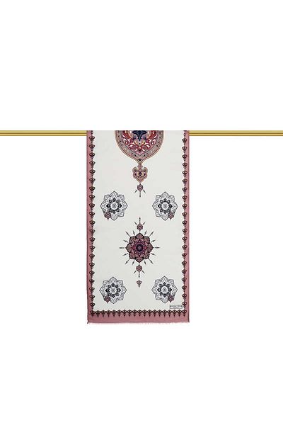 Bursa İpek Powder Lilac Naveled Voile Silk Scarf