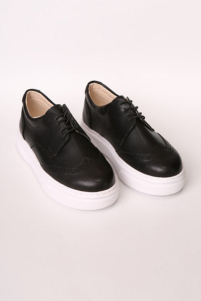 Papuccum Ortopedi Boy's High Sole Light Soft Casual Lace Up Oxford Shoes