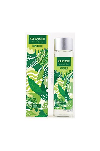 Bargello Yeşil Çay Tazeliği 180 Ml Cam Dökme Kapak Kolonya Edc