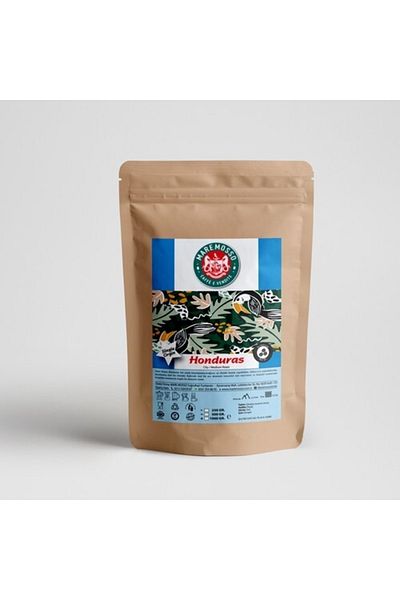 Mare Mosso Caffe ê Vendite Honduras Shg Ep Cafe Colopeca - 250 Gr.Filter Coffee, Ground and Pulling Local Coffee