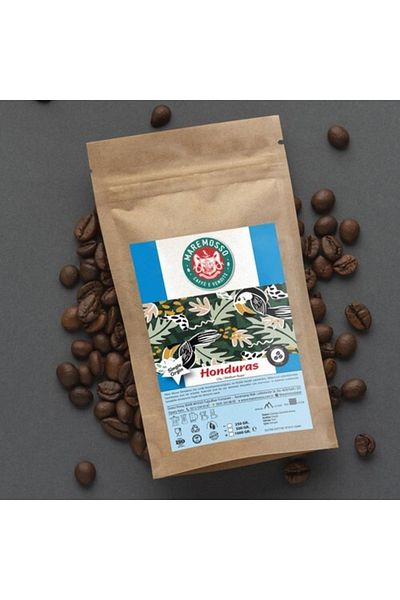 Mare Mosso Caffe ê Vendite Honduras Shg Ep Cafe Colopeca - 250 Gr.Filter Coffee, Ground and Pulling Local Coffee