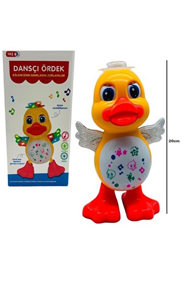 Hyd Oyuncak Ördek Sesli Müzikli Işıklı Dansçı Dans Eden Ördek