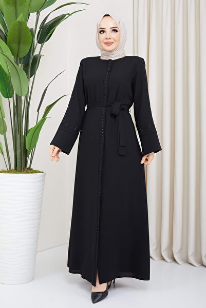 SARİAL GİYİM عباية صيفية أنيقة ذات جودة عالية من Yeniseason مع أجزاء أمامية و...