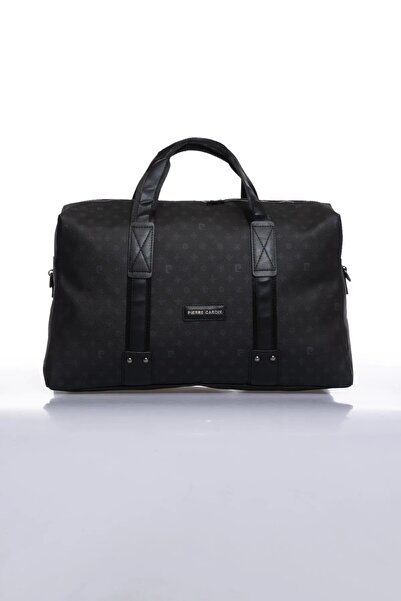 Pierre Cardin Unisex El Valizi Ve Spor Çantası Siyah Pc1205