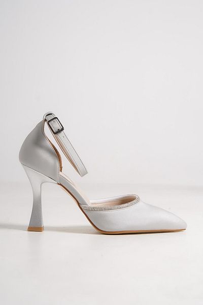 Modabuymus Pantofi de seara cu toc stiletto Topez Silver Stone