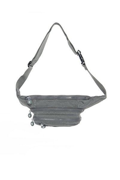 ÇÇS Geantă de talie 16687-gri închis