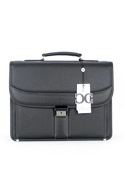 Case Club Men's 15.6 Inch Briefcase Base Protected Shoulder Carrying with Lock Range