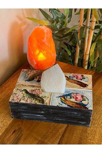 Fun Life Handmade Wooden Tissue Box
