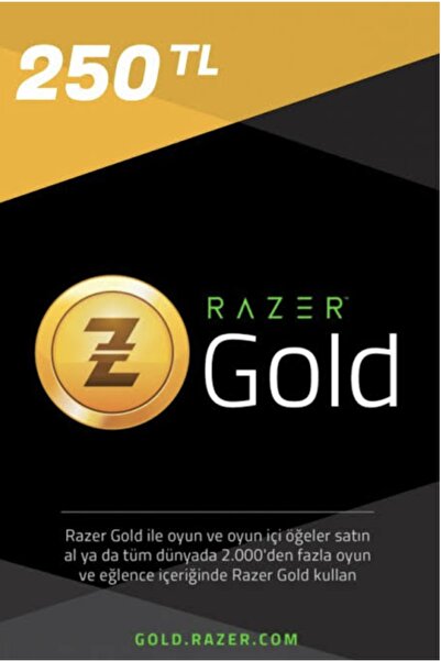 RAZER Gold 250tl