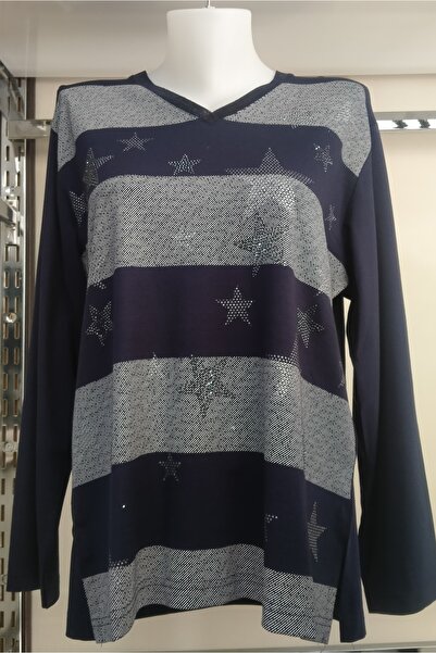 N.Y.YILDIZ Зірковий мікс візерунковий бавовняний еластичний великий розмір тр...