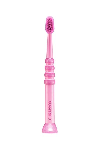 Curaprox Baby 4260 Diş Fırçası 0-4 Yaş Pembe-pembe