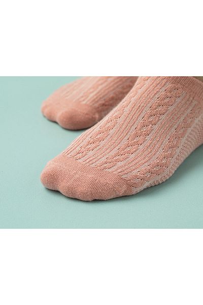 English Home Γυναικείες κοντές κάλτσες Pink Samara Cotton 36-40