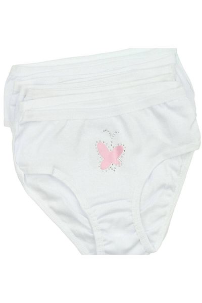 ÇamaşırcımShop 3059 6 Pack Bato Thin Waist Stoned Girl's Briefs
