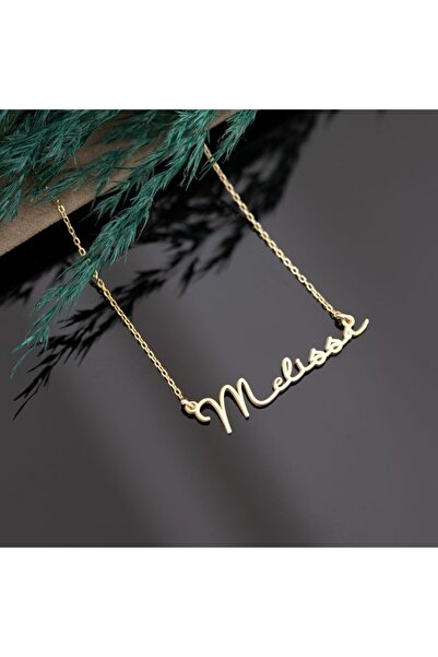 Dkmn Silver 925 Ayar Gümüş El Yazısı Isimli Kolye