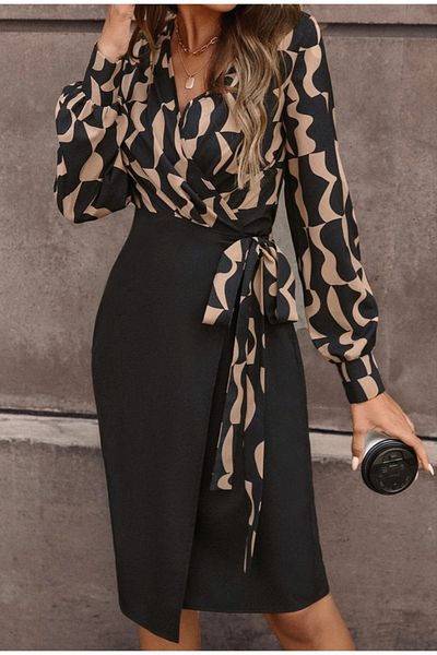 Ginza Bow Detailed Trend Dress