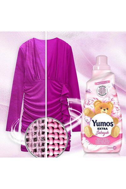 Yumoş Extra Konsantre Çamaşır Yumuşatıcısı Şakayık 1440 Ml X1+orkide X1+ Lilyum X1 Set