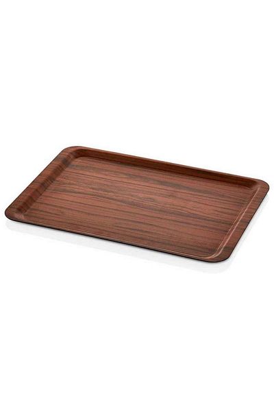 Ünsal Showroom 43X61Cm Rectangular Triaform Kraf Anti-Slip Tray