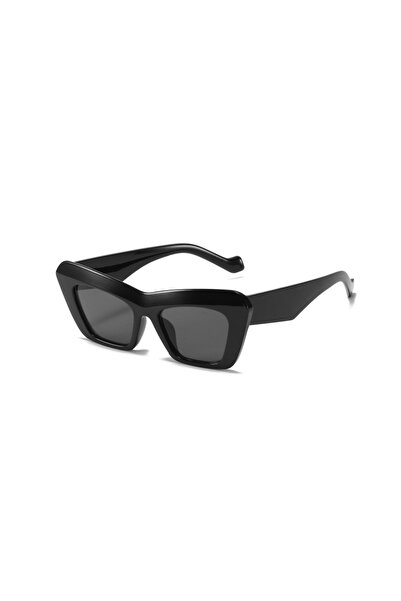 Toz Vintage Chic Black Bone Frame Vintage Retro Unisex Cat Sunglasses