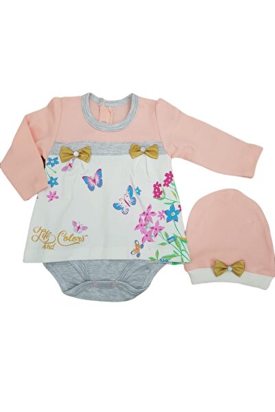 Pabbuc Baby Velcro Bodysuit with Hat