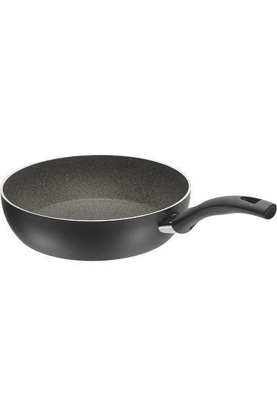 BALLARİNİ Bologna Granitium Saute Pot| Aluminum| 28 cm| Black