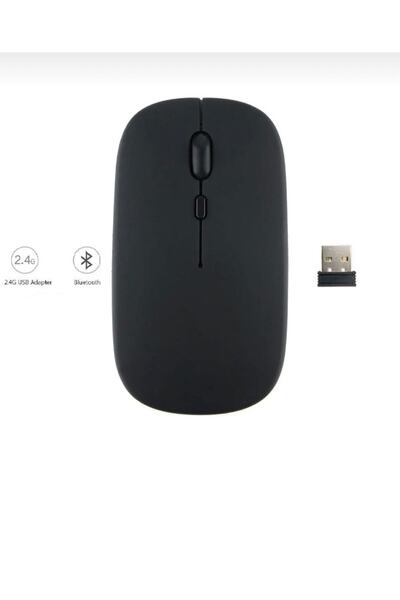 Alfa MEC Huawei Mediapad T3 7 Inç Uyumlu Mouse Bluetooth Şarj Edilebilir Fare...