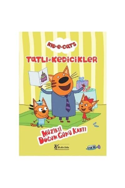 KESKİN COLOR Tatlı Kedicikler Hikaye Kitabı Müzikli Doğum 20x28cm 4 Yaprak 24...