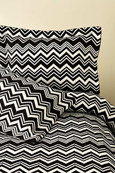 Karaca Home Wave Yatak Örtüsü Tek Kişilik Black
