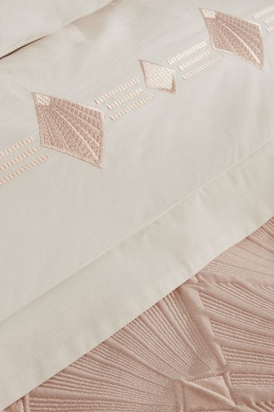 Karaca Home Diamond Double Duet Set Salmon