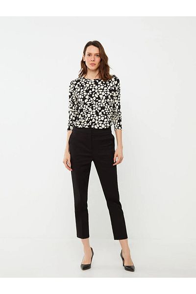 LC Waikiki Basic-Slim-Fit-Damenhose
