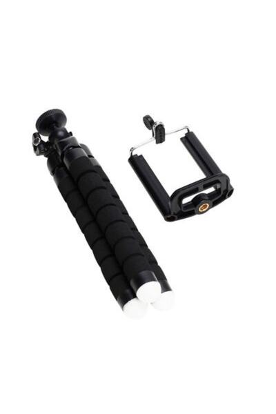 Horasan Ticaret Tripod Telefon Tutucu Profesyonel Fotoğraf Ve Video Çekimi Kamera Tripot 180°döner Youtuber Tripodu