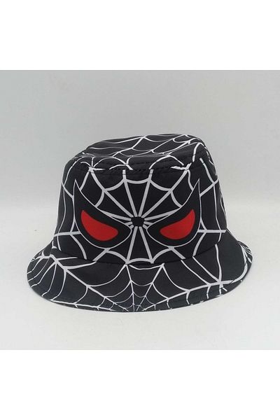 Shopiolog Children Bucket Hat Boys Spiderman Fisherman Bucket Hat Spiderman Sun Hats