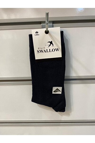 BLACK SWALLOW Ανδρικές κάλτσες από βαμβάκι Lycra, ελαστικές, εποχιακές, μακρι...