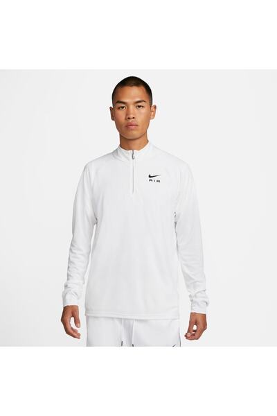 Nike Sportswear Air Çeyrek Fermuarlı Polyester Örgü Erkek Üstü Dq8455-100