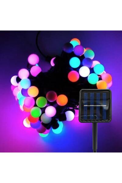 Petrix Güneş Enerjili 50 Peri Ledli 7m Multicolor Solar Aydınlatma