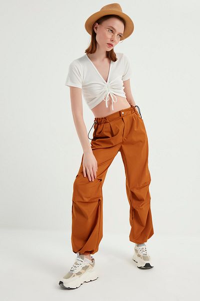 MEECY Damenhose aus Fallschirmstoff