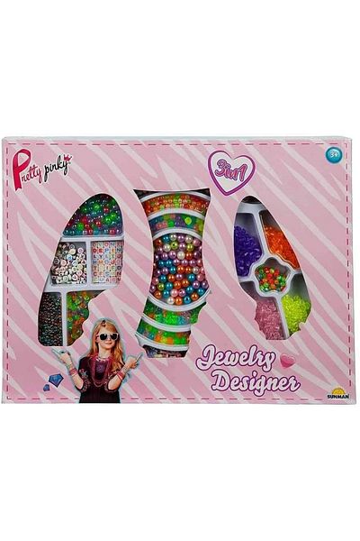 Sunman Toy Beaded Jewelry Set Hobby Sets, Fashion - Jewelry Design Sets Will Enhance Creatives