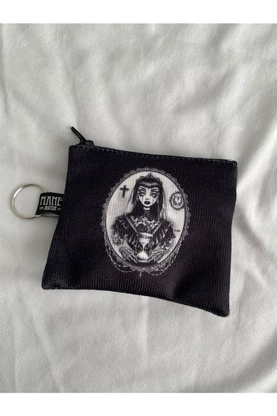 Planet Butik Goth Girl Coin Purse