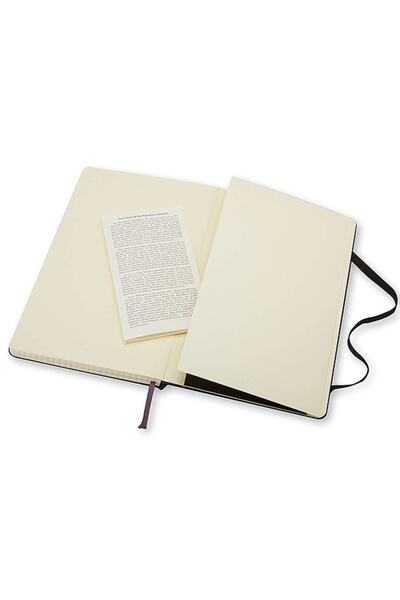 Moleskine Caiet cu 192 pagini dimensiune A4 21x29,7cm - Copertă rigidă