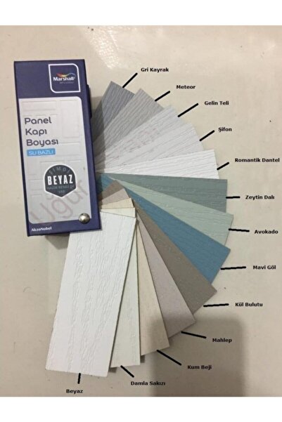 Alfa Marshall Boya Panel Kapı Boyası Bw Baz 2,5 lt. Su Bazlı