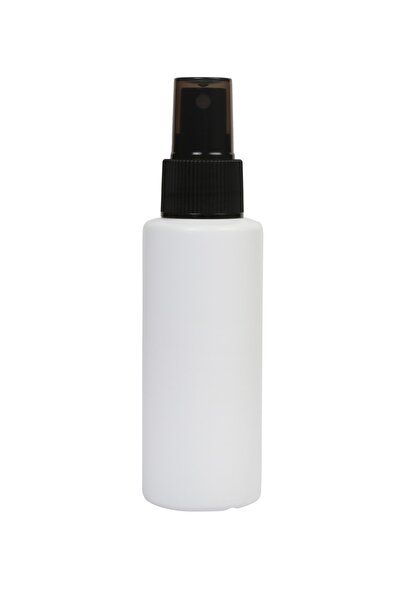 makrobay 100 Ml - Siyah - Parmak Sprey Kapaklı -dezenfektan - Kolonya - Likit - 10 Adet