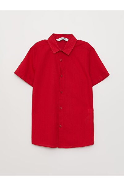 LC Waikiki Basic Short Sleeve Shirt for Boy