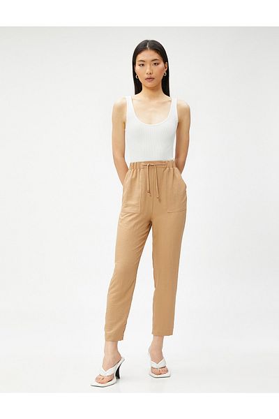Koton Hose - Braun - Slim