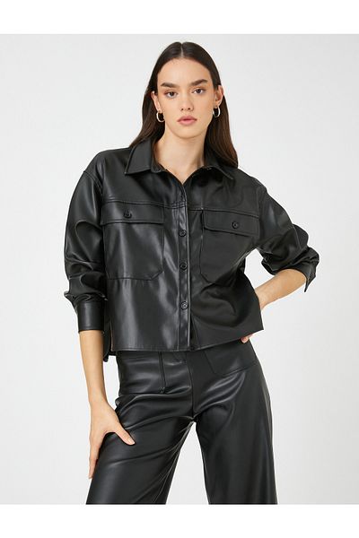 Koton Jacke - Schwarz - Regular Fit