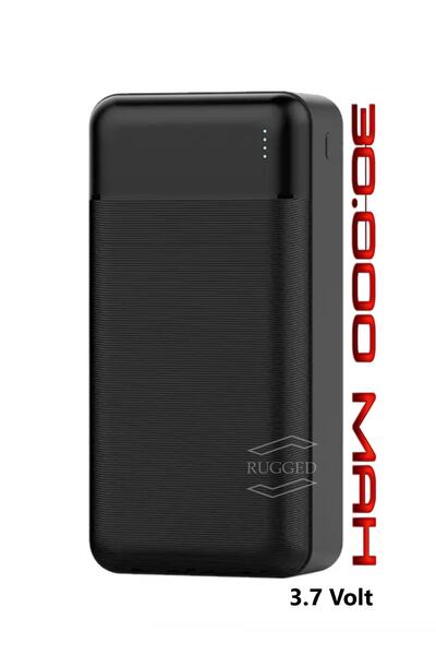 RUGGED 30,000 Mah Kasa 2xusb Çıkışlı Powerbank