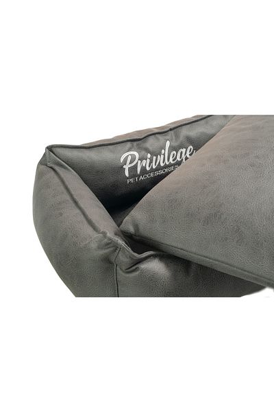Privilege Premium Visco Cat Bed Black Medium 50x70x22 Cm