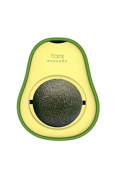 Hyd Natural Catnip Edible Avocado Catnip Herb Play Ball Toy Ball Toy Cat Licking Ball