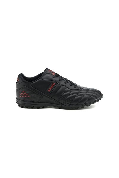 Kinetix Volky Tf Black Red Men's Astroturf Field Shoes
